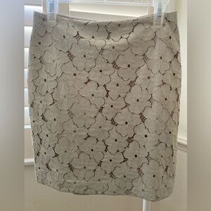 Ann Taylor elegant beige skirt.